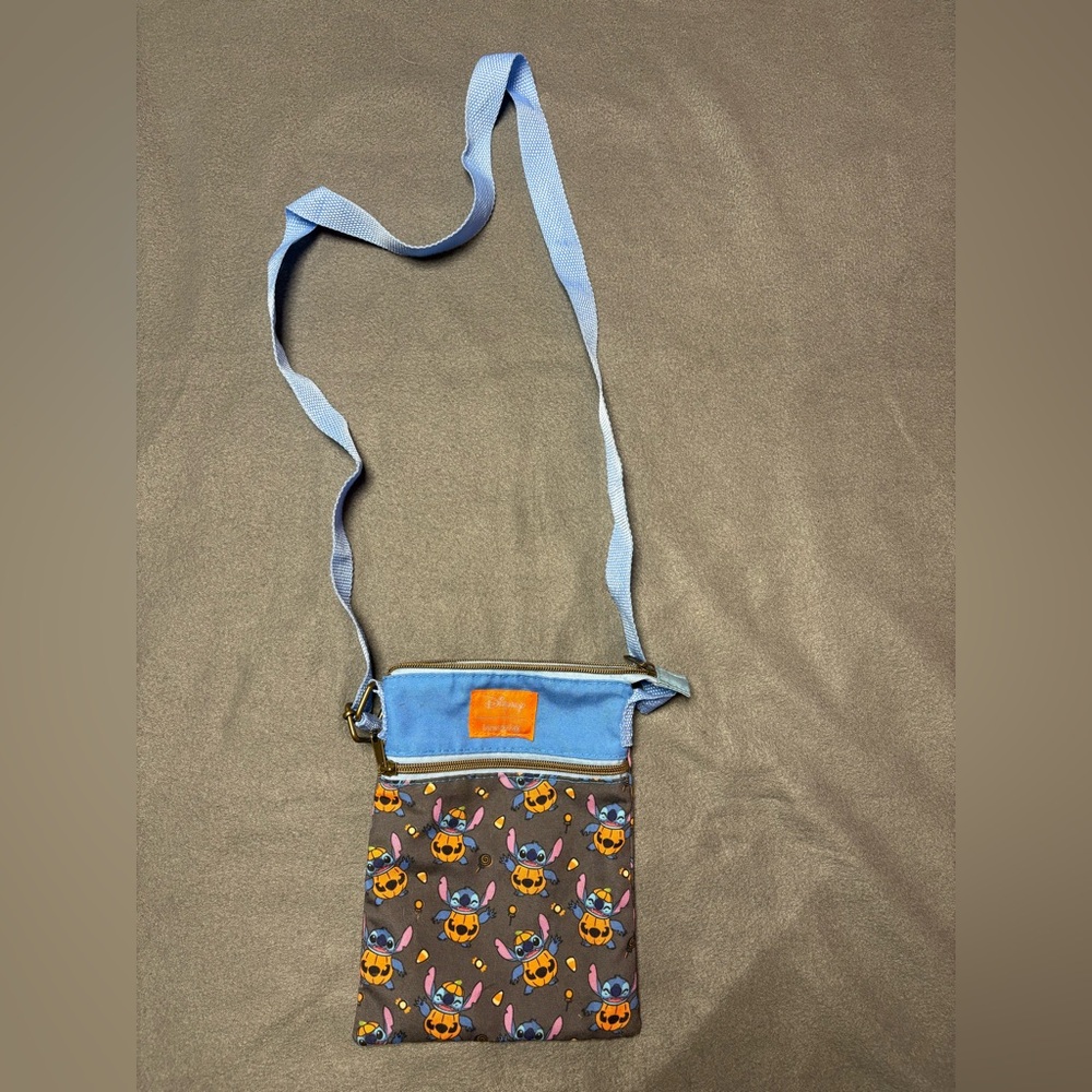 Disney Lounge-fly Halloween Stitch crossbody bag.